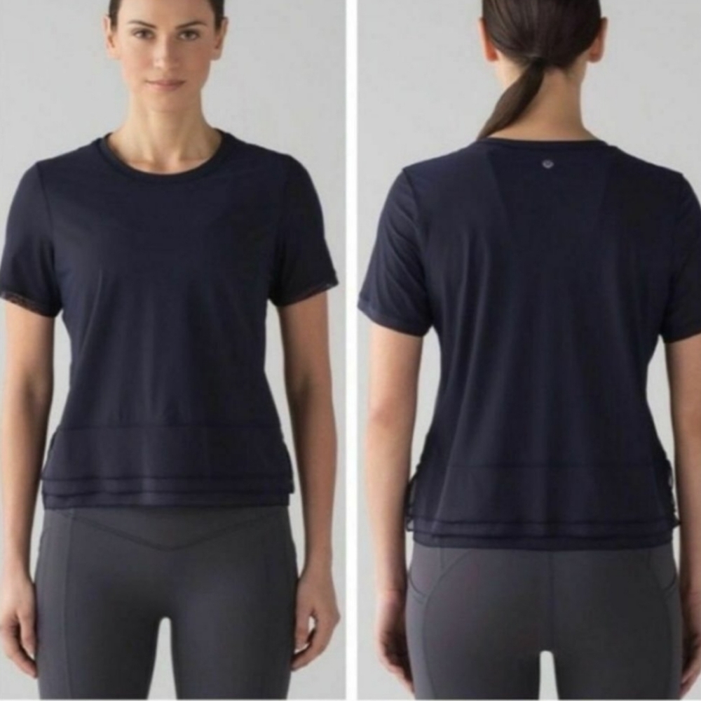 Lululemon Sole Training Mesh Tee